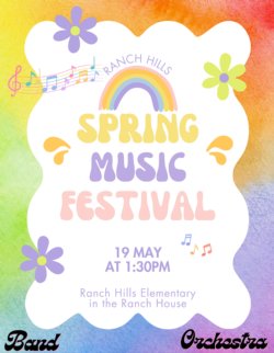 Spring Concert Flyer 4-6